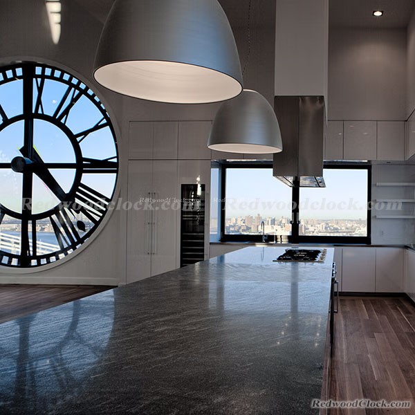 Perspective Clock,Clock Window,Clock Tower Apartment